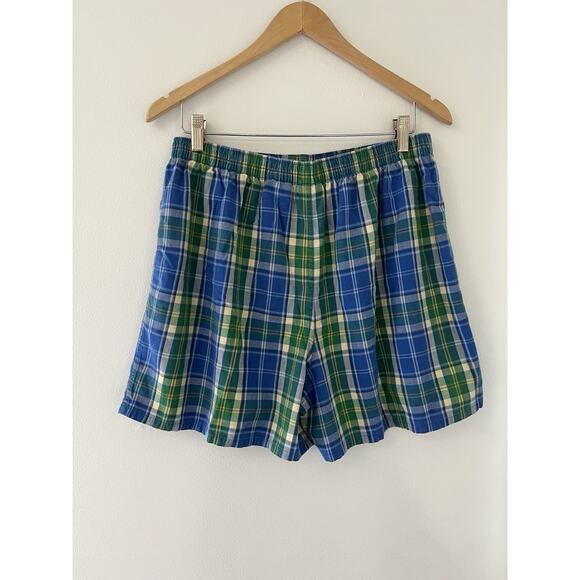 Vintage Disney Store Winnie The Pooh Plaid Embroidered Boxer Shorts L Unisex - Picture 6 of 6